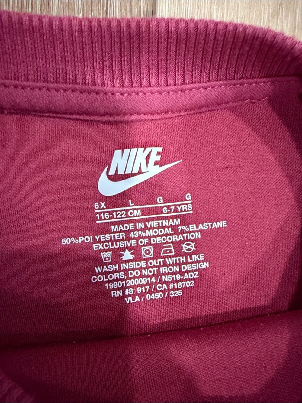 Nike Kids Sweatshirt & Jogger Set in Berry Pink